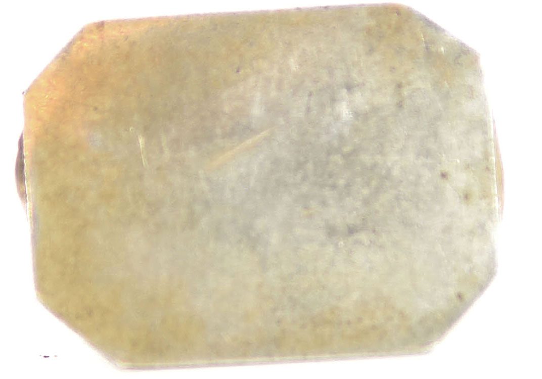 Sceau à cacheter (seal) en argent vierge décor de chien 