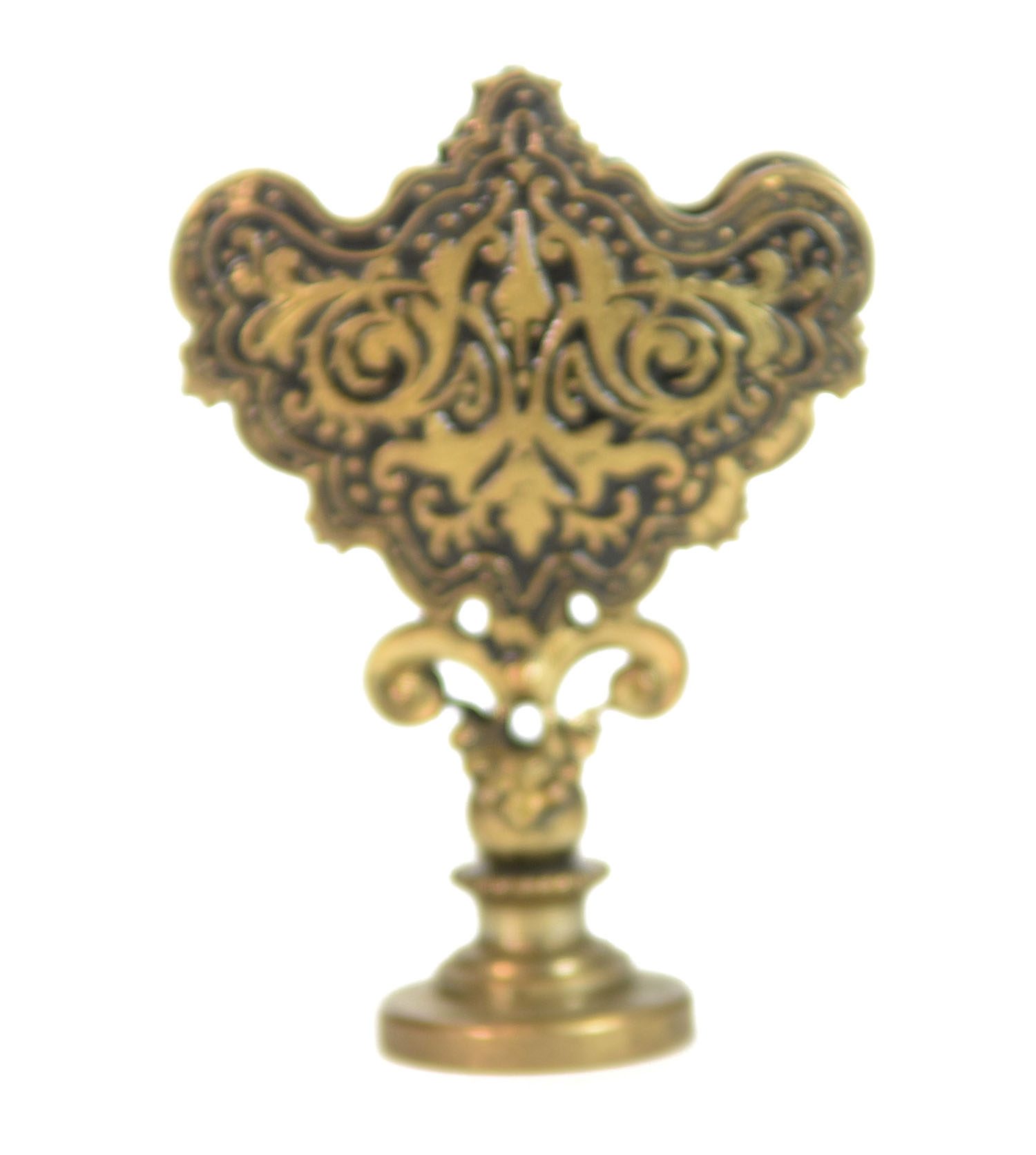 Sceau à cacheter (seal) en bronze émaillé