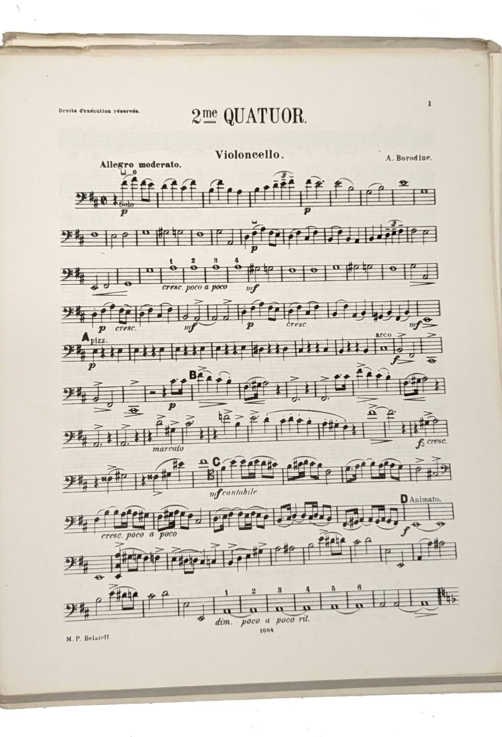 Ensemble de partitions anciennes – musique de chambre et pédagogique (c.1880–1950)