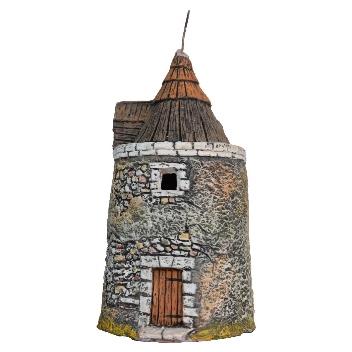 Moulin de crèche provençale Marcel Carbonel 