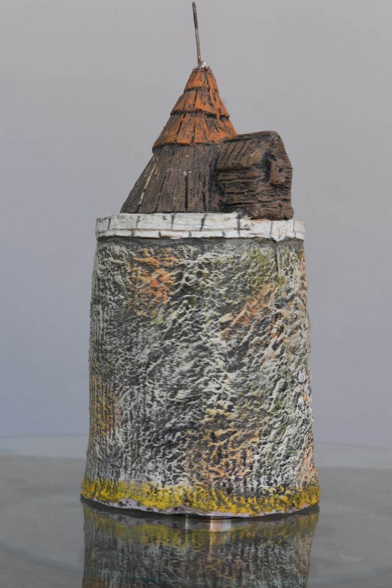 Moulin de crèche provençale Marcel Carbonel 