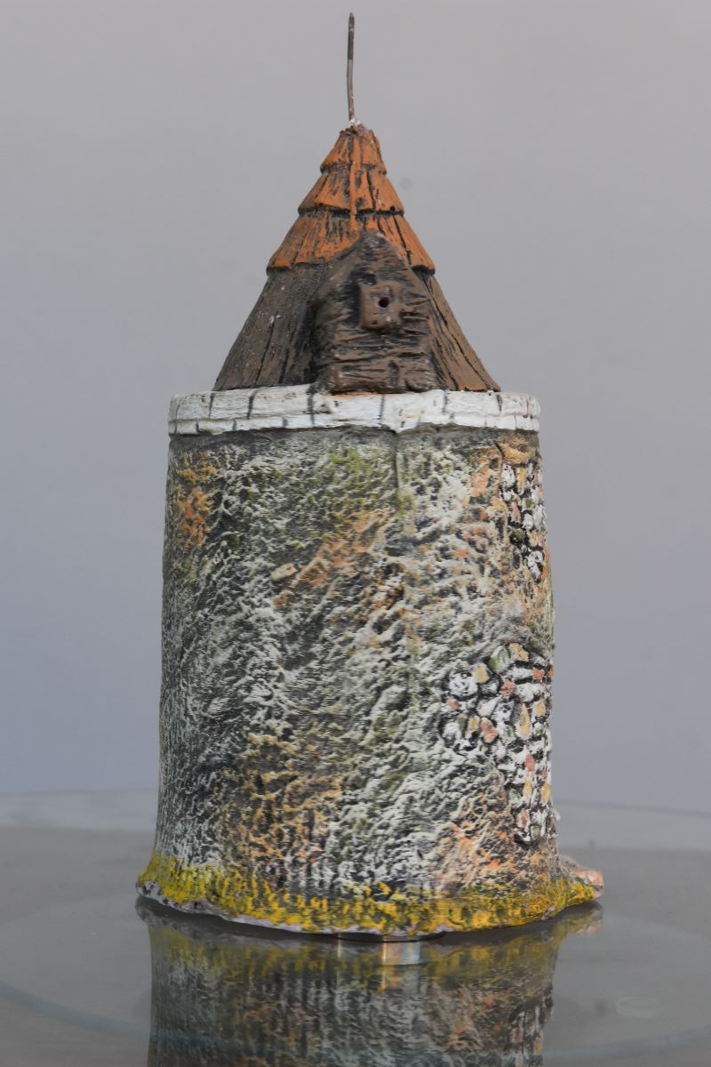 Moulin de crèche provençale Marcel Carbonel 