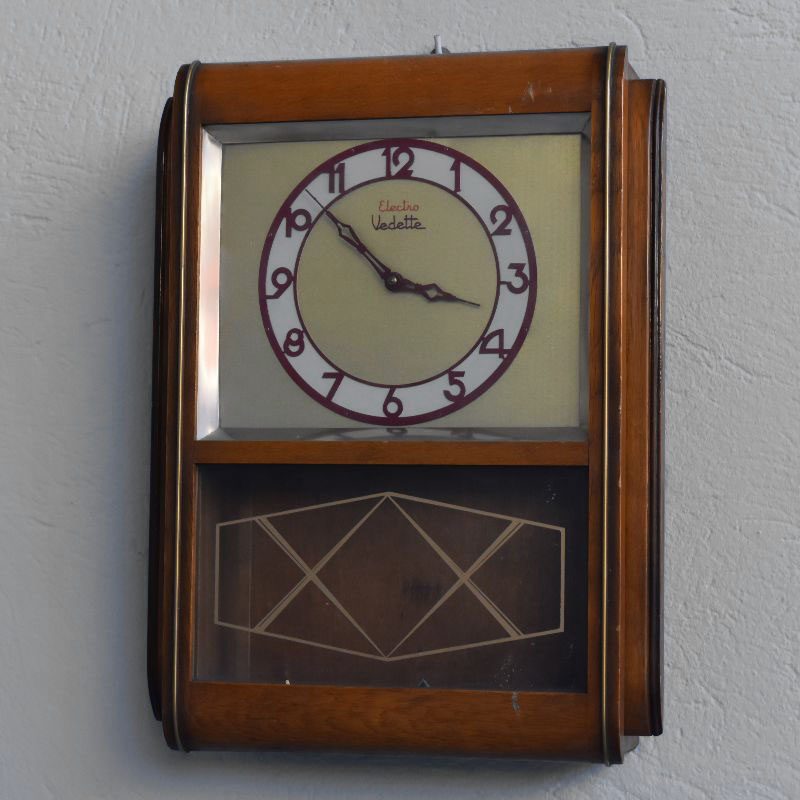 Pendule Vedette Art déco 1930 électro