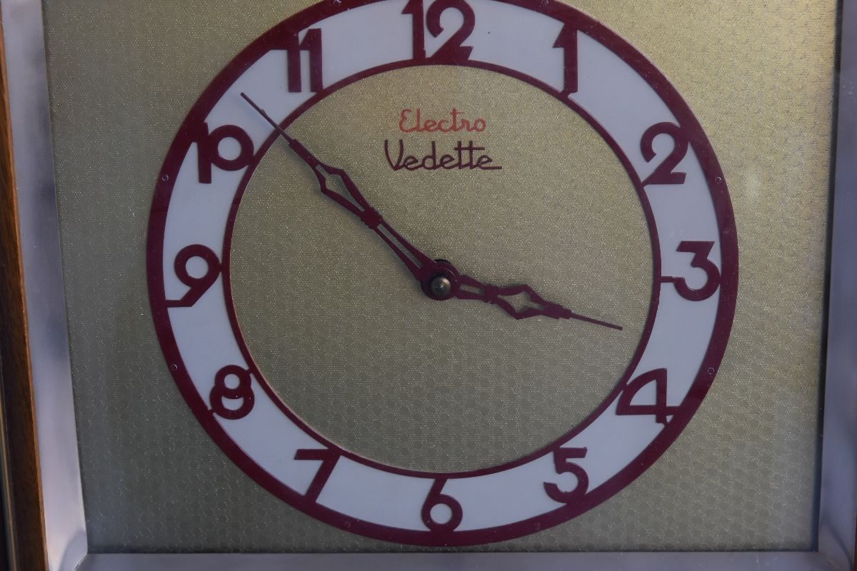 Pendule Vedette Art déco 1930 électro
