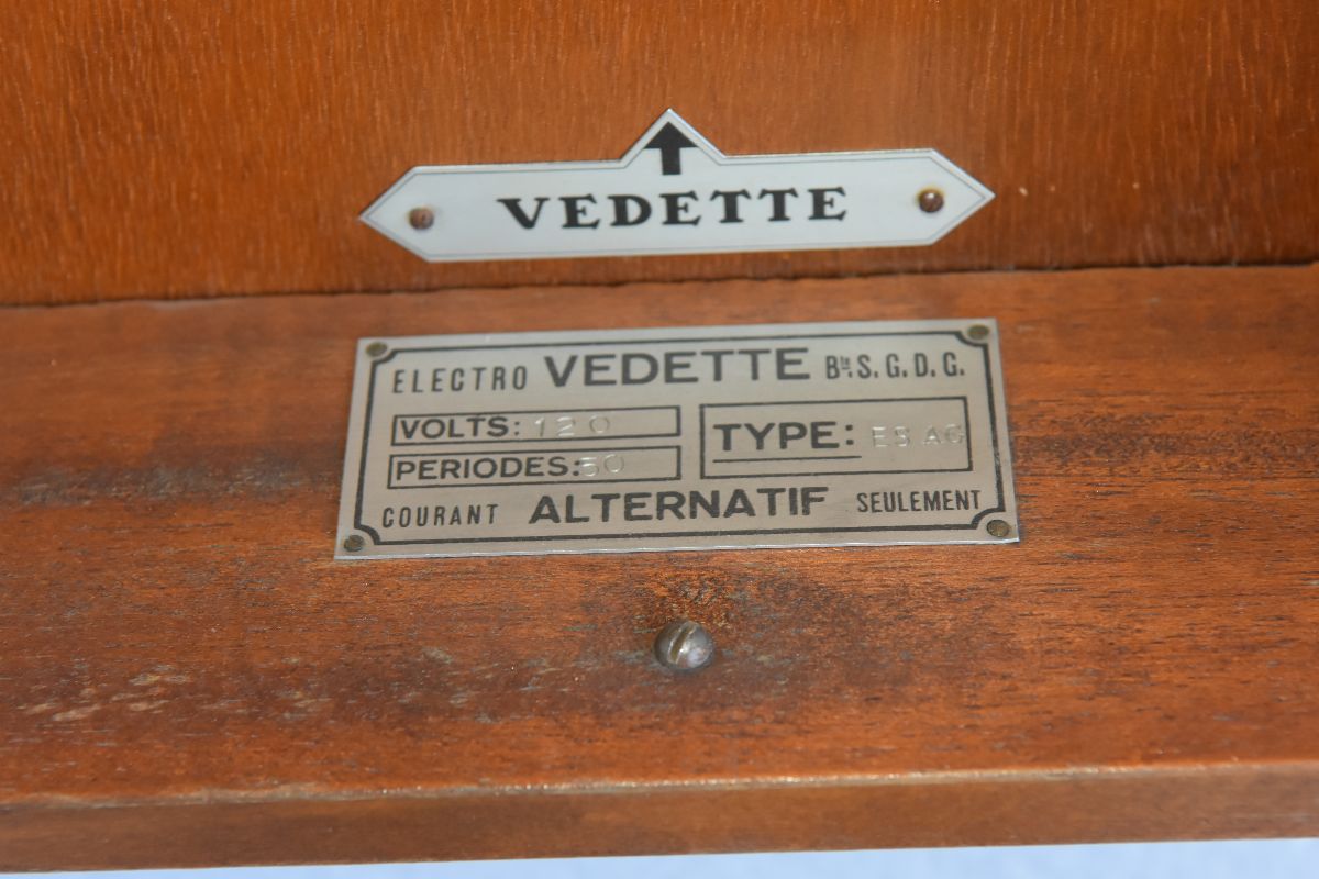 Pendule Vedette Art déco 1930 électro
